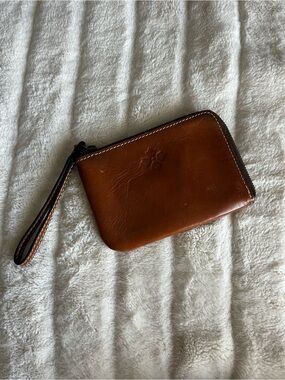 Patricia Nash Leather Wristlet Zip Wallet